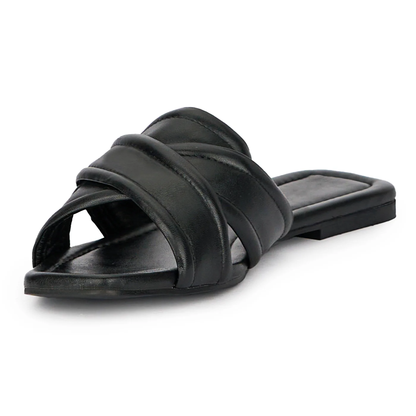 Papuc dama din piele naturala neagra 15534 - Image 3