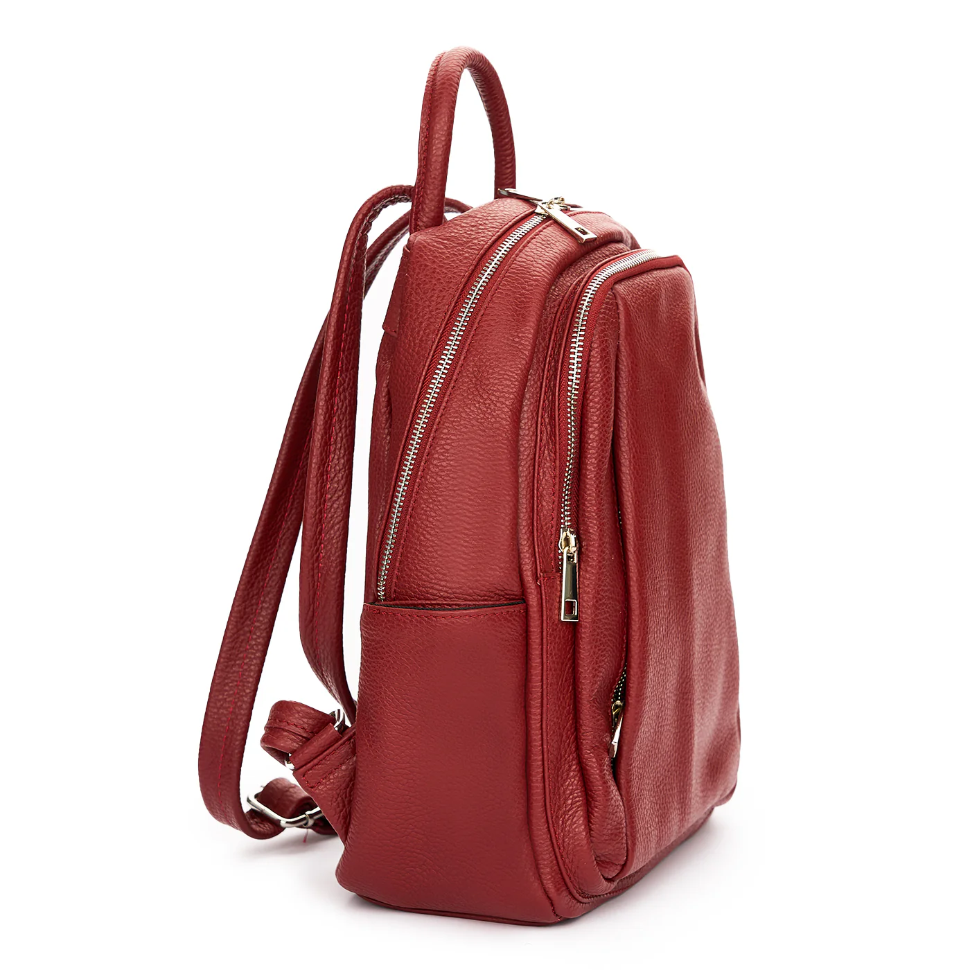 Rucsac elegant dama din piele naturala bleumarin 11292 - Image 2