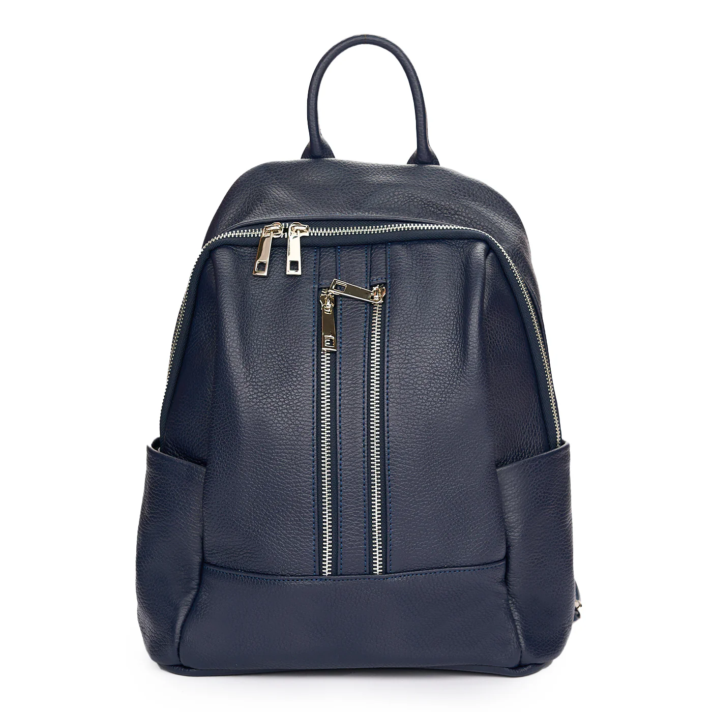 Rucsac elegant dama din piele naturala bleumarin 11299