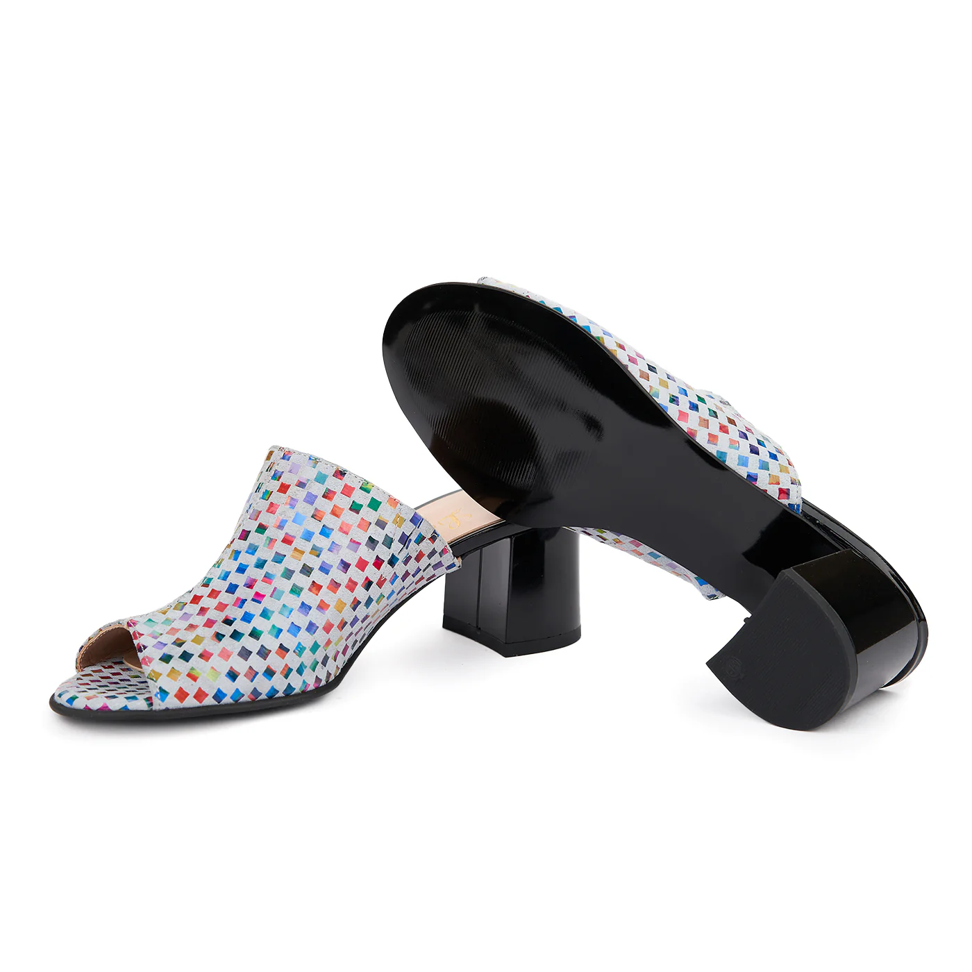 Saboti dama eleganti din piele naturala 5501 - Image 4