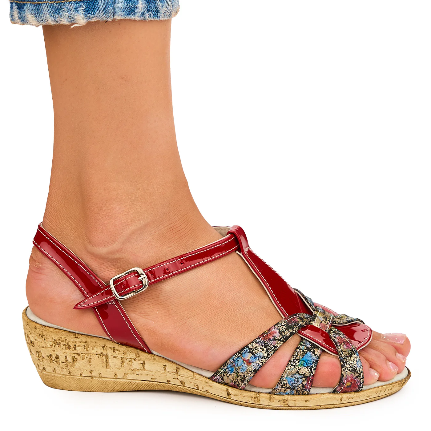 Sandale dama din piele naturala 10338