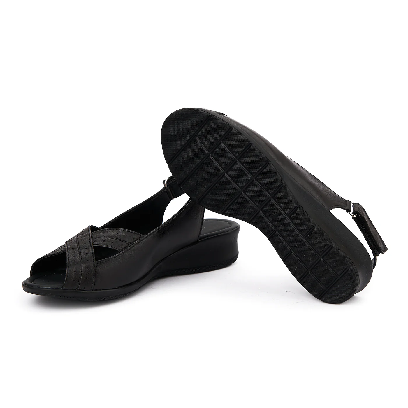 Sandale dama din piele naturala cu platforma 2376 - Image 4
