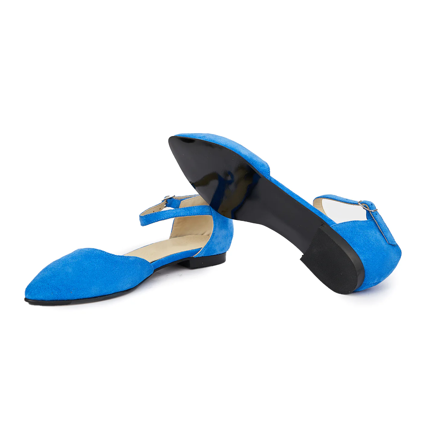 Sandale dama din piele naturala cu toc mic 5397 - Image 3