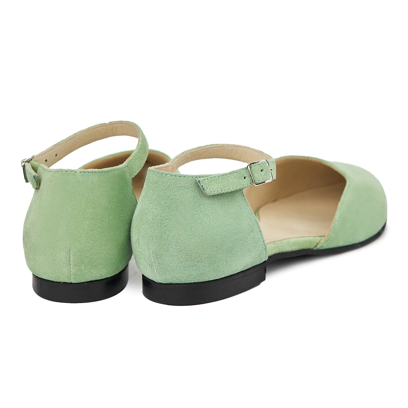 Sandale dama din piele naturala cu toc mic 5401 - Image 2