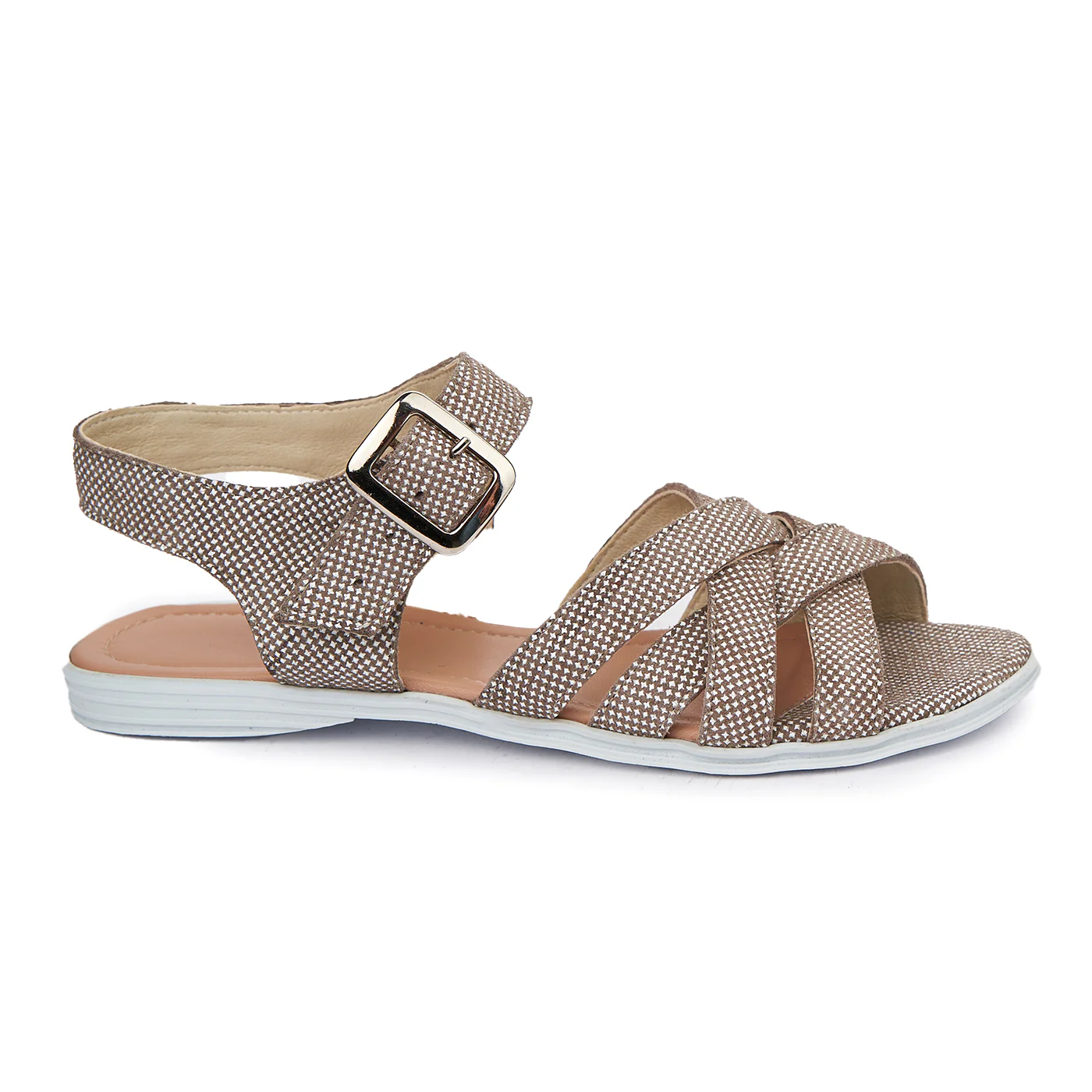 Sandale dama din piele naturala fara toc 2486