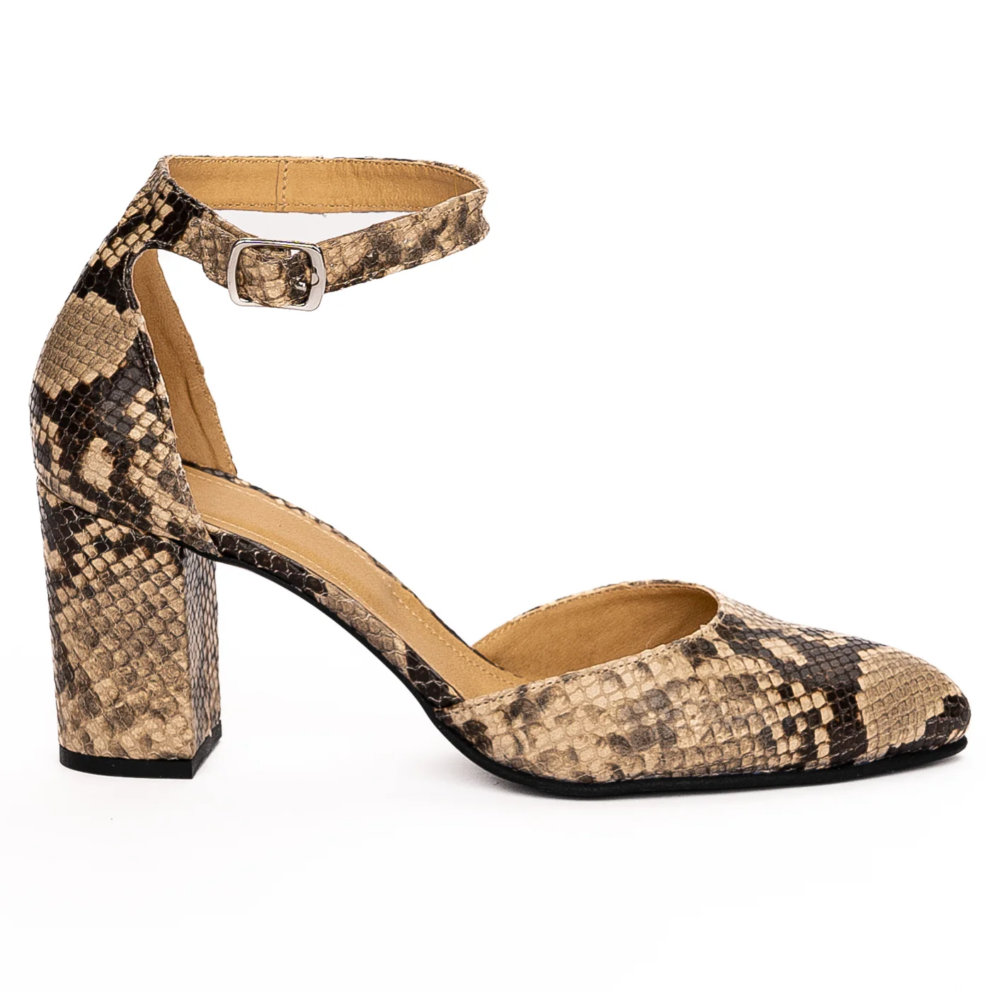 Sandale dama din piele naturala multicolor 13294