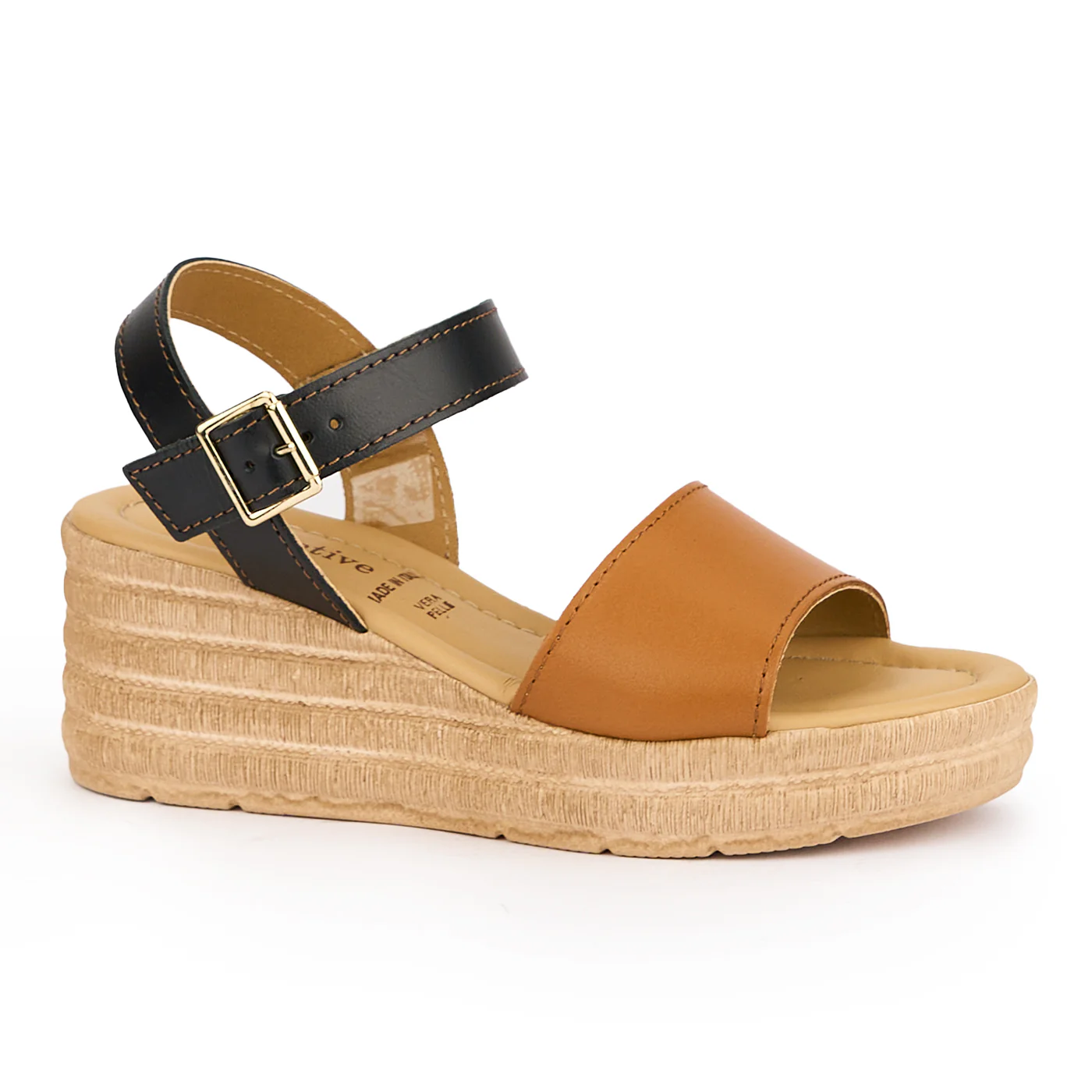 Sandale dama din piele naturala multicolor cu platforma 7 cm 16125