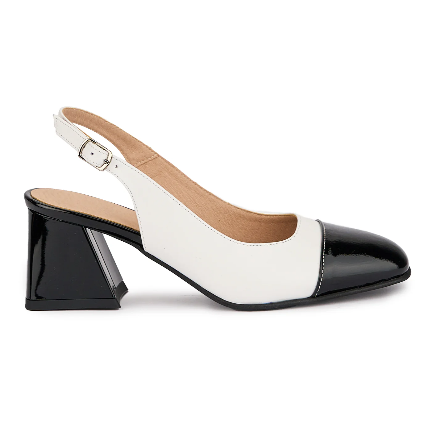 Sandale dama din piele naturala multicolor cu toc gros 6 cm 16907