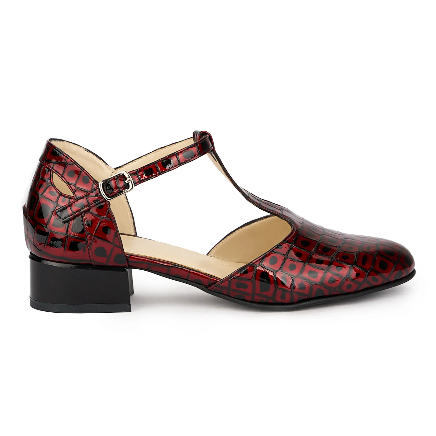 Sandale dama din piele naturala multicolor cu toc mic 3.5 cm 15987