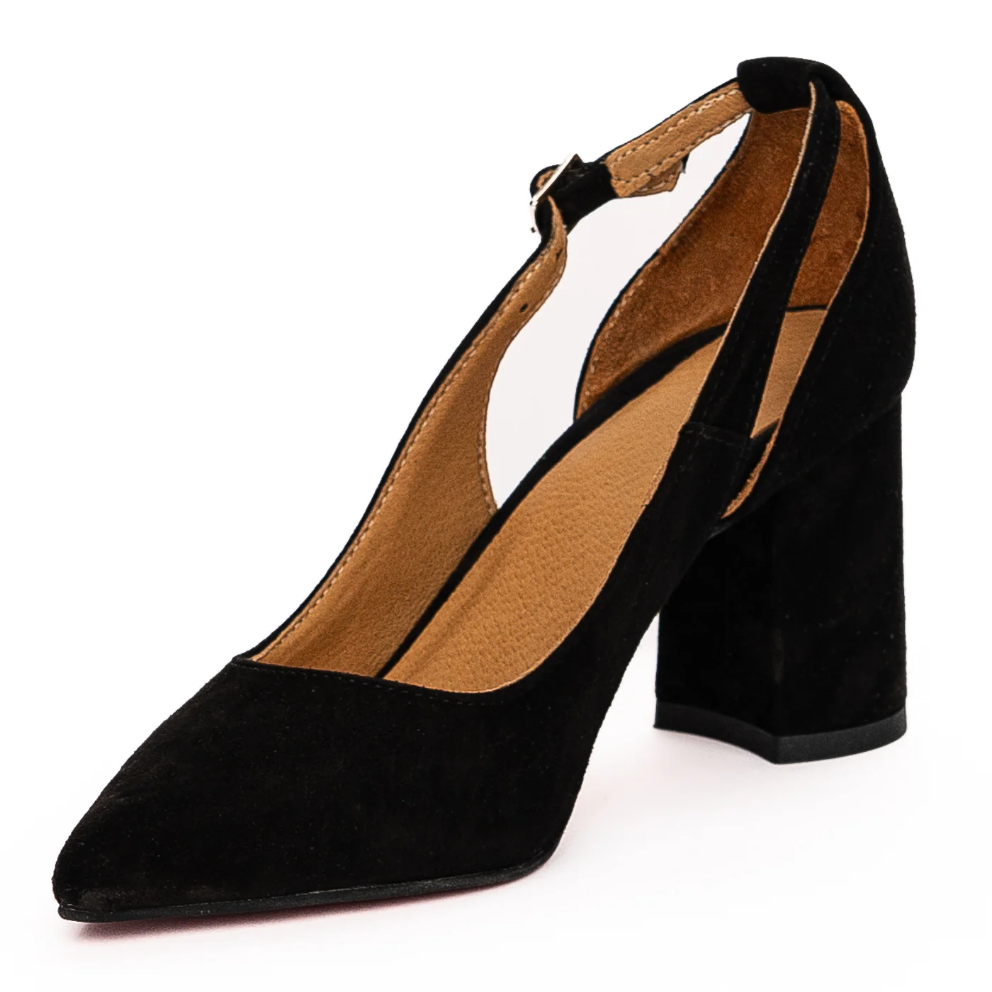 Sandale dama din piele naturala neagra 13290 - Image 3