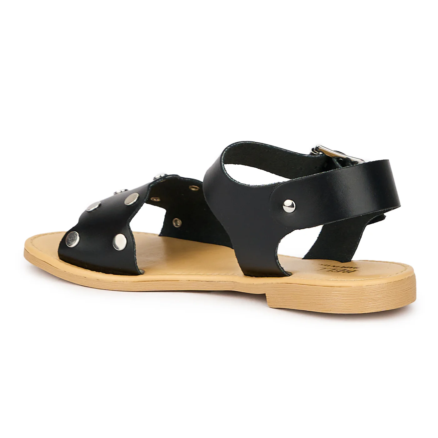 Sandale dama din piele naturala neagra 15393 - Image 2
