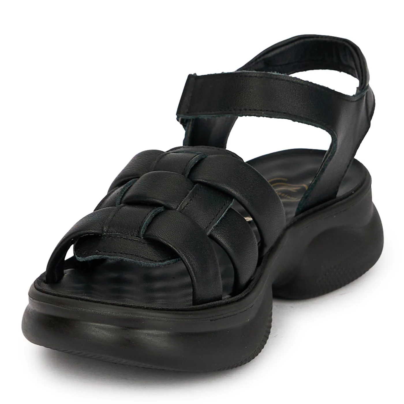 Sandale dama din piele naturala neagra 19732 - Image 3