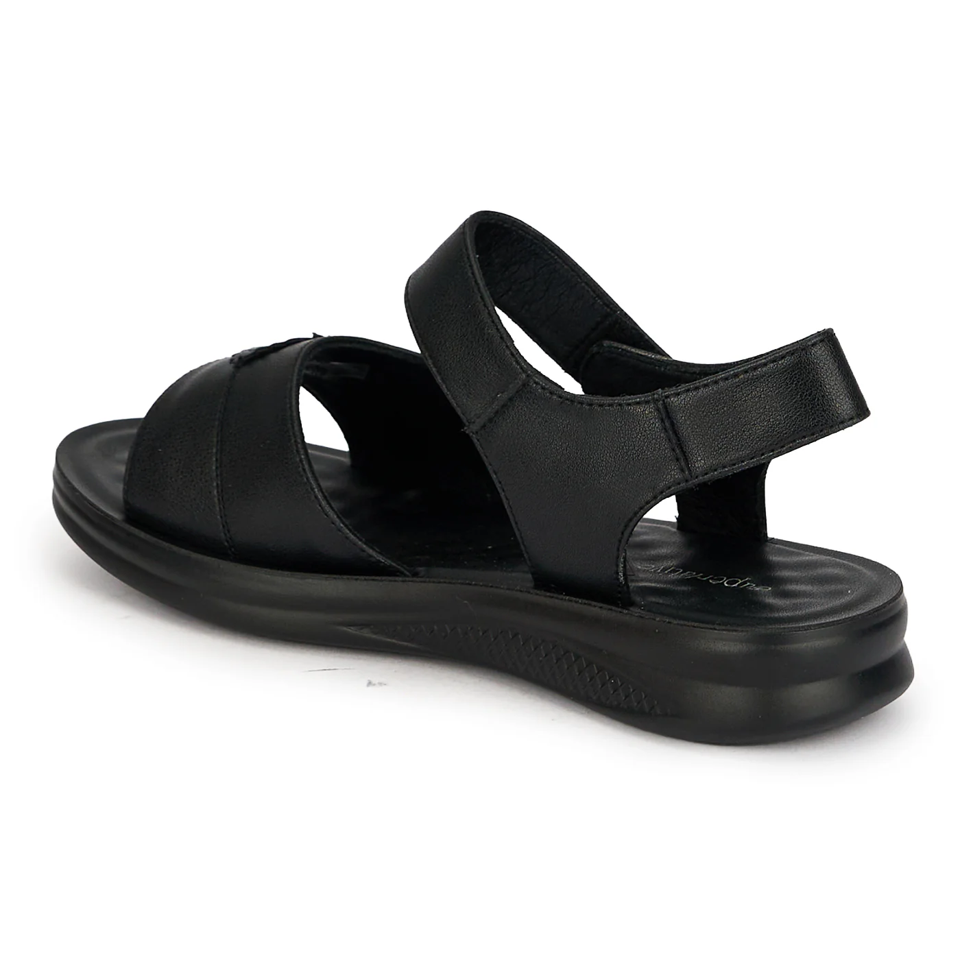 Sandale dama din piele naturala neagra 19751 - Image 2