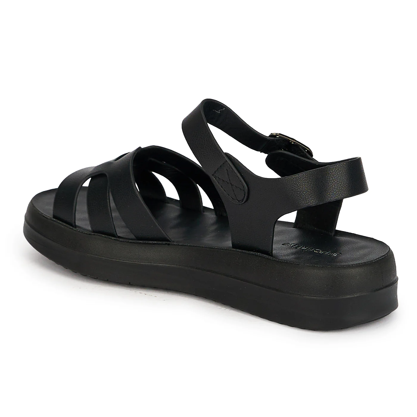 Sandale dama din piele naturala neagra 19754 - Image 2