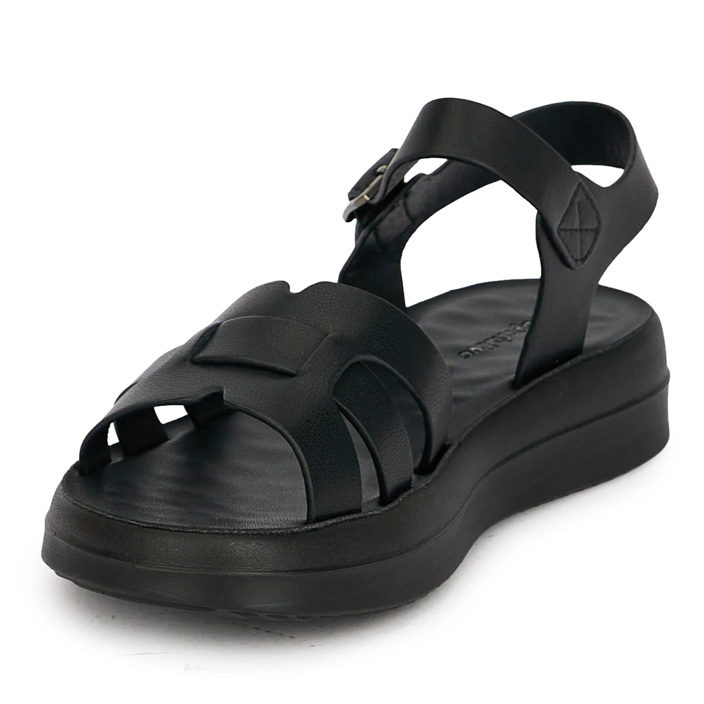 Sandale dama din piele naturala neagra 19754 - Image 3