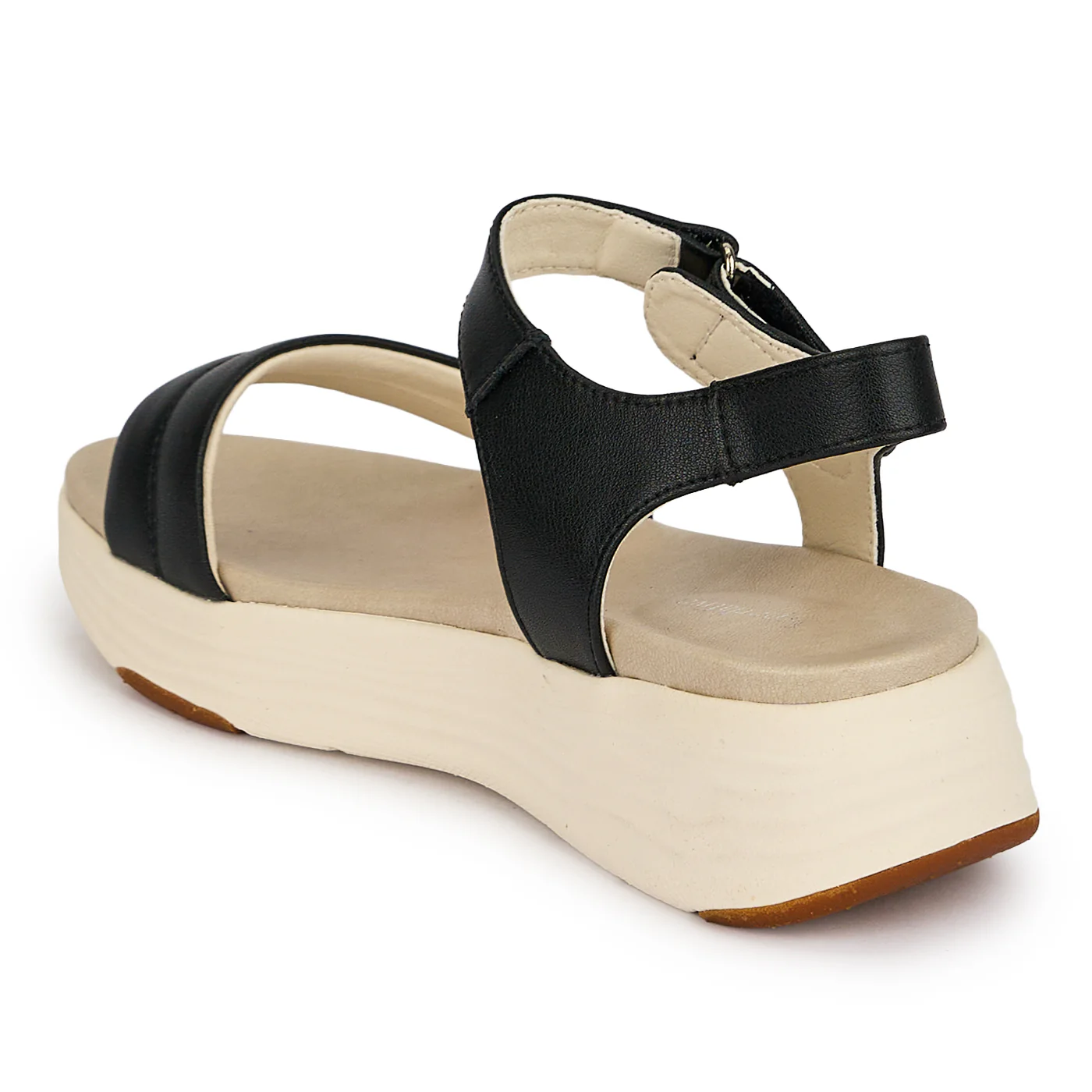 Sandale dama din piele naturala neagra 19784 - Image 2