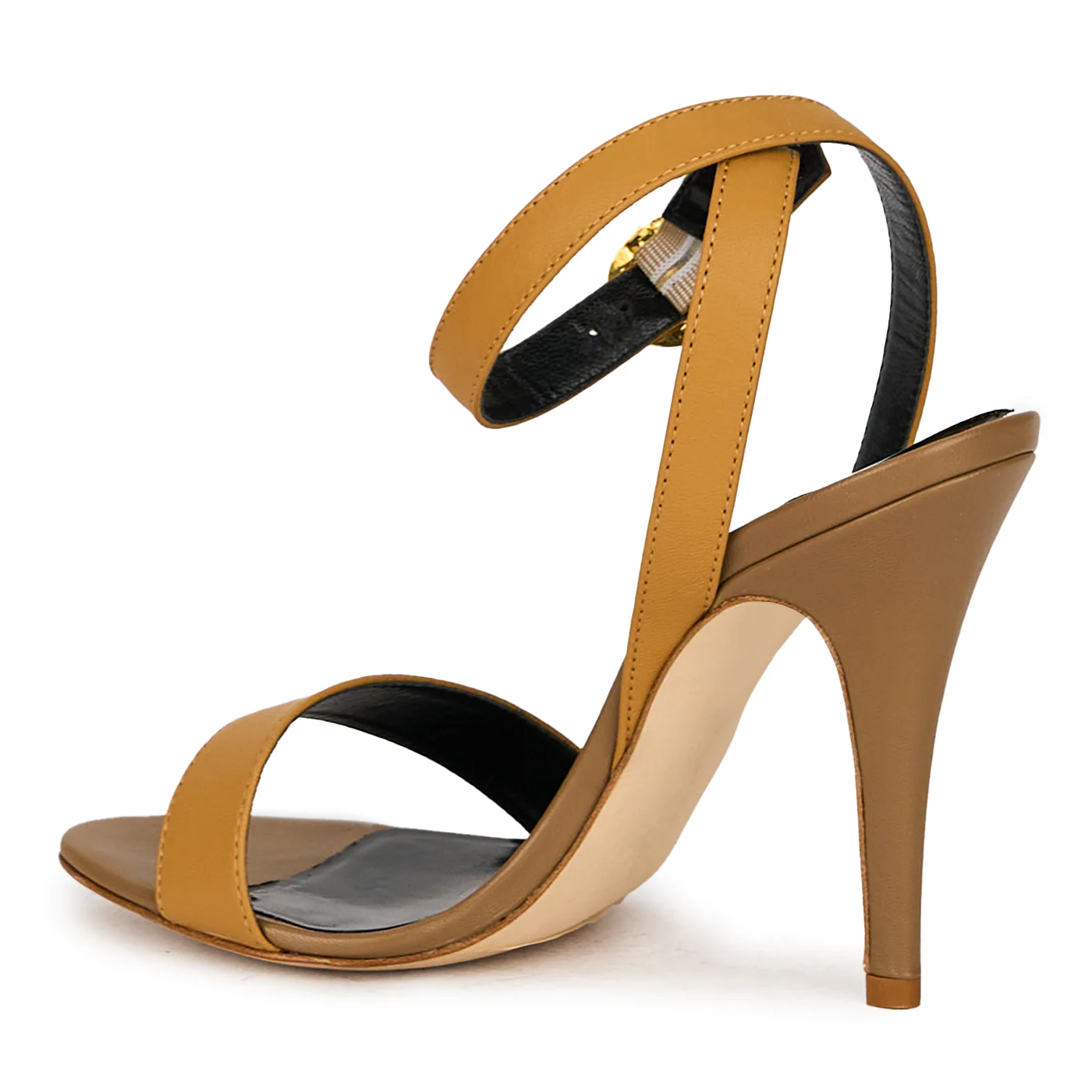 Sandale dama elegante din piele naturala cu toc subtire 11 cm 17663 - Image 2