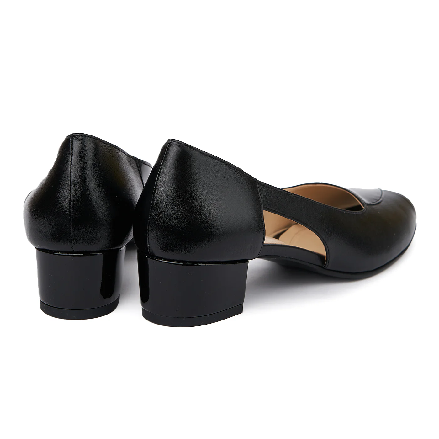 Sandale elegante din piele naturala cu toc mic 5584 - Image 2