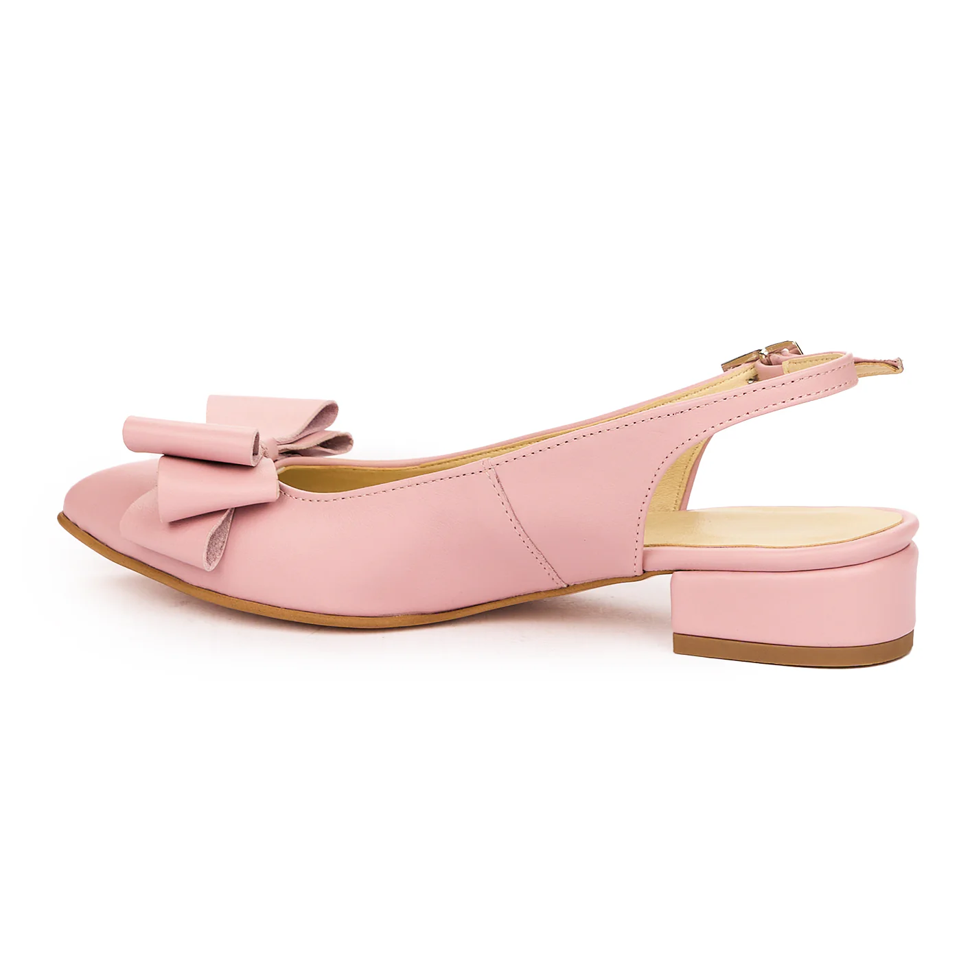 Sandale dama Elegante Din Piele Naturala Cu Toc Mic 8932 - Image 3